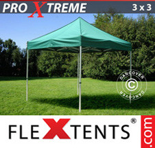 Tenda Dobrável FleXtents Pro Xtreme 3x3m verde - Comprar já!