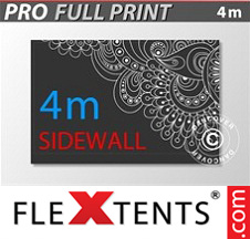 Tenda dobrável FleXtents PRO com impressão digital total 4m para