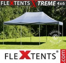 Tenda Dobrável FleXtents Pro Xtreme 4x6m Cinza
